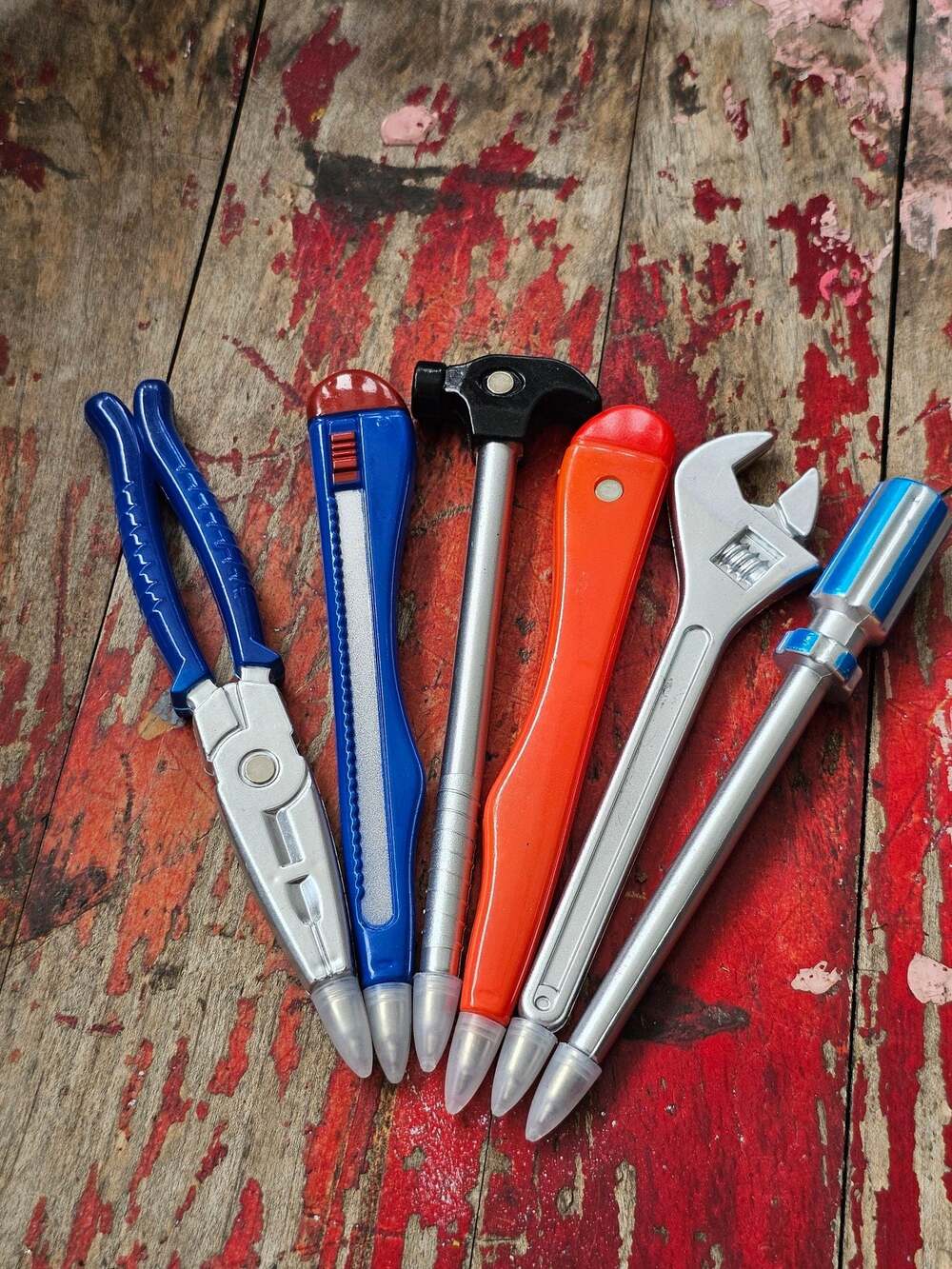 Hardware Shape Ballpoint Pens Novelty Tool Design Black Ink Set